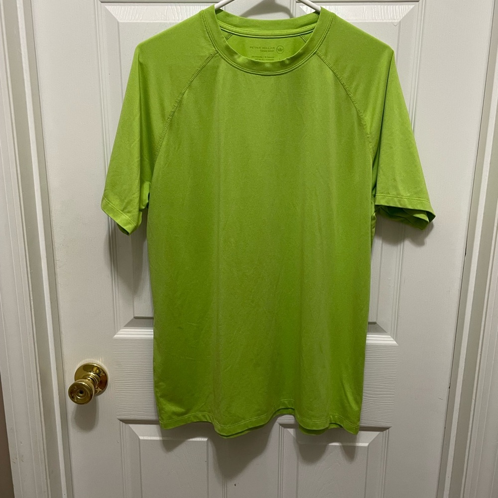 Peter Millar Lime Green Sport Tee